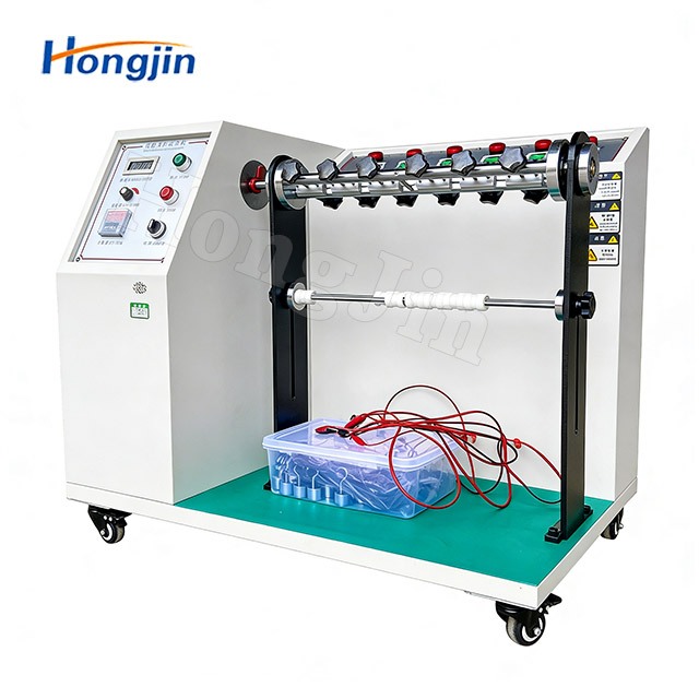 Máy test lắc dây điện (đa vị trí) | Test mệt mỏi cáp sạc | Chu kỳ tự động