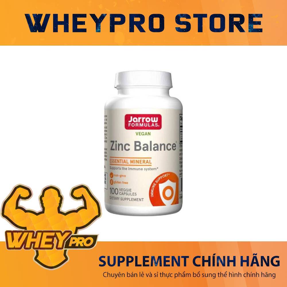 Jarrow Vegan Zinc Balance – Hỗ Trợ Sức Khỏe Toàn Diện