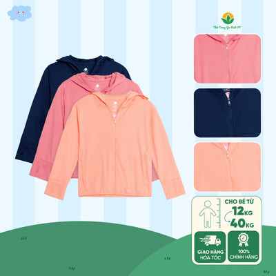 Áo chống nắng cho bé dáng ngắn chất Cotton dệt kim thời trang Việt Thắng - A73.2401