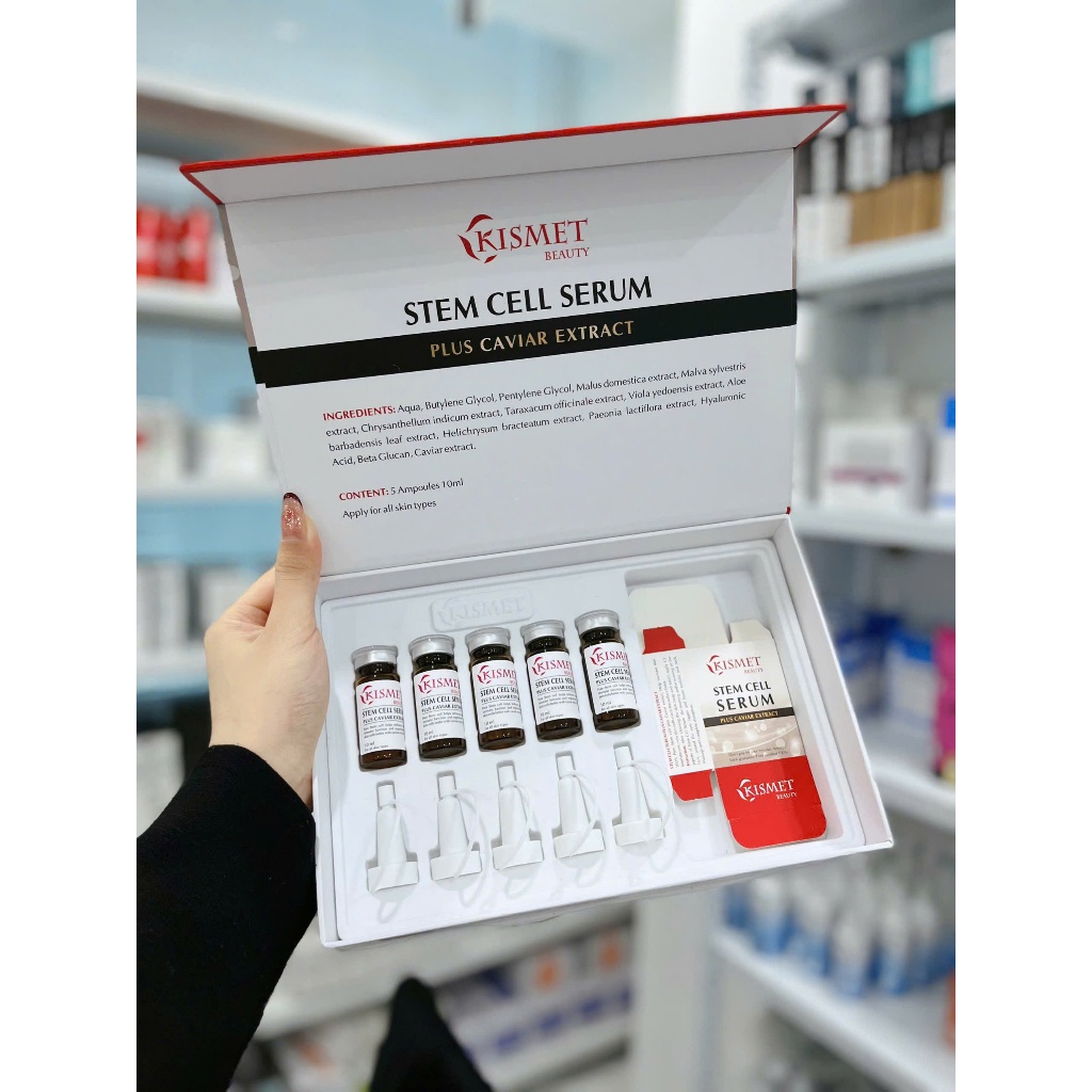 Serum tế bào gốc Kismet phục hồi, tái tạo da - Kismet Stem Cell Serum (dung tích 10ml)