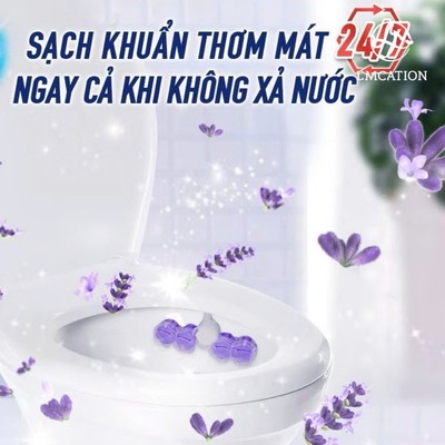 (Tặng kèm quà) Set 5 Viên Vệ Sinh Bồn Cầu Treo Thành – Sạch Khuẩn & Thơm Mát