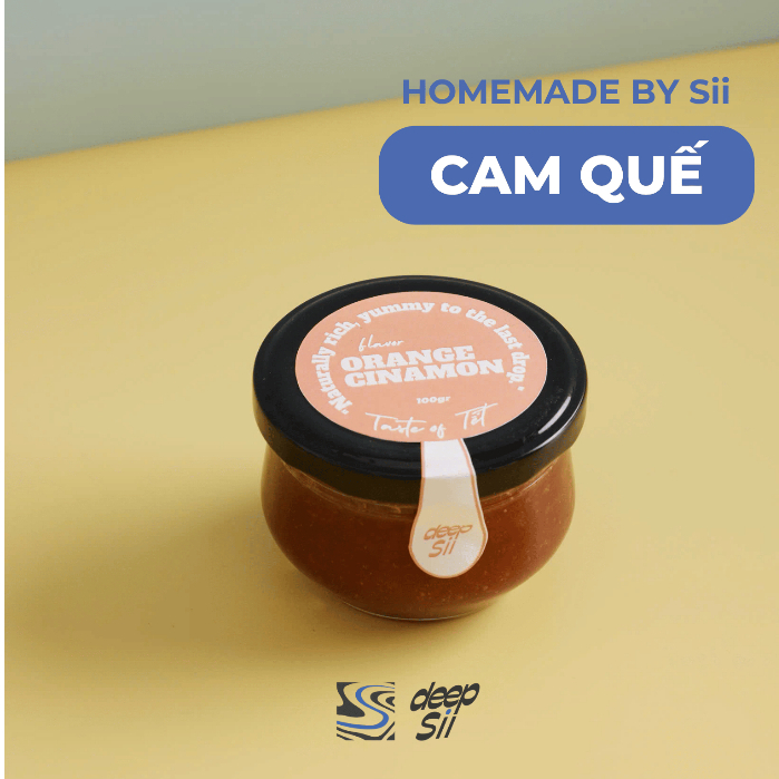Sii-rup CAM QUẾ - Homemade by  Sii