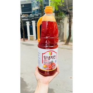 Sốt Gà Chiên Vị Ngọt 2.1kg – Nước Sốt Phủ Gà, Gà Rán, Gà Sốt Ngọt Đậm Đà