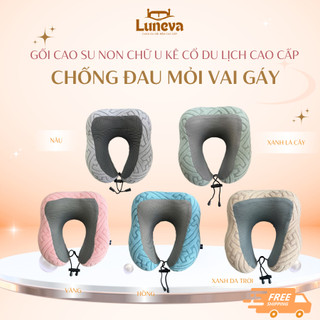 Gối Chữ U Kê Cổ Du Lịch Cao Cấp LUNEVA