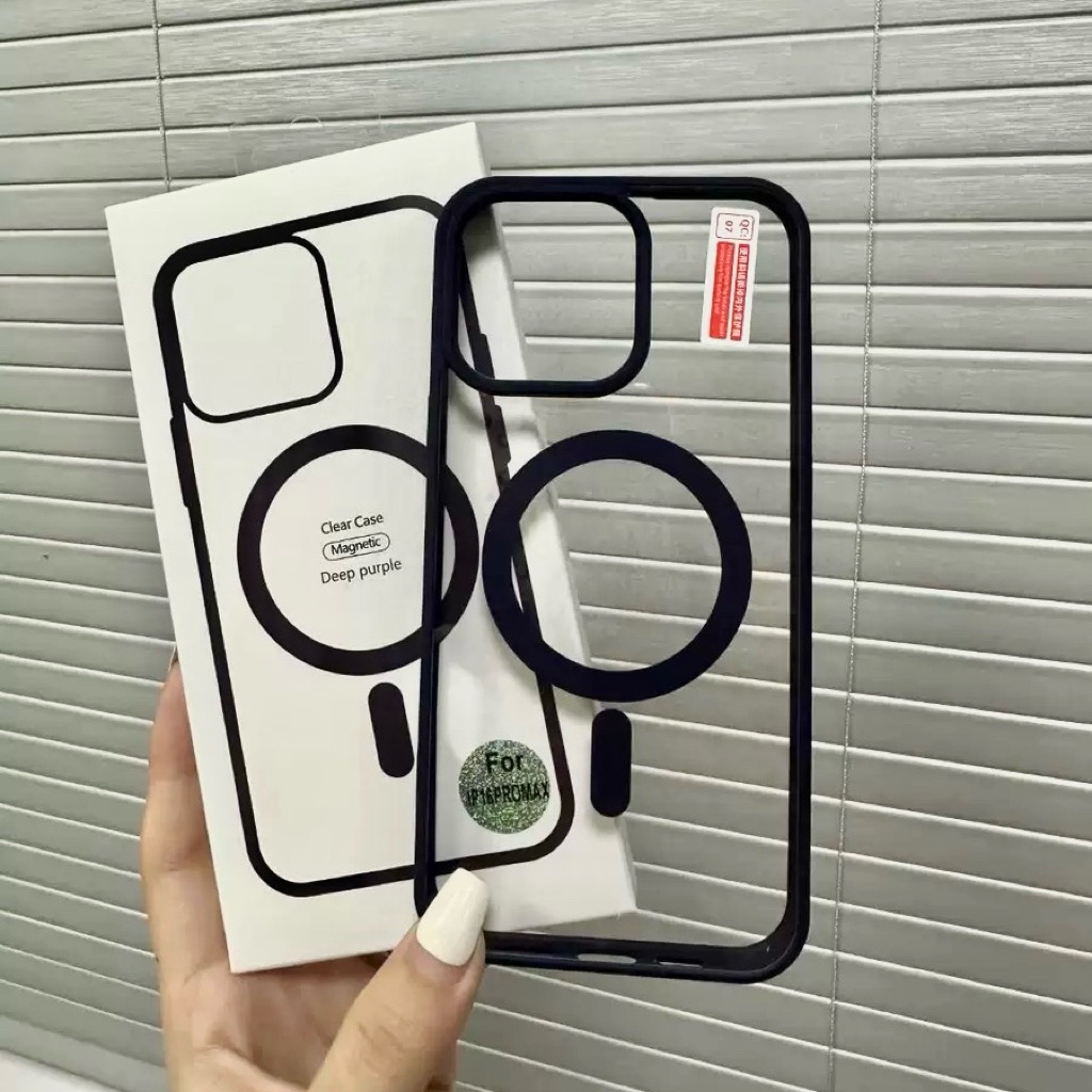 [Full Hộp + Seal Bảo Vệ Ốp] Ốp lưng iphone có sạc không dây, chống ố vàng cho iphone 17/16/15/14/13/