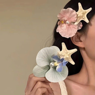 Combo 6 chiếc kẹp tóc nhiều kiểu dáng đi biển Summer 2026 ( nhiều mẫu)