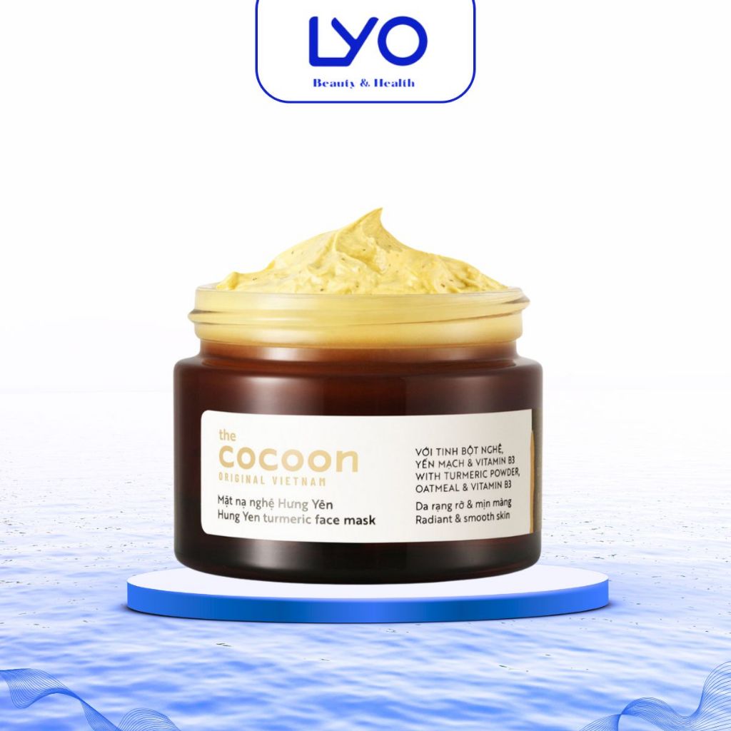 Mặt Nạ Nghệ Hưng Yên Cocoon Turmeric Face Mask 30ml