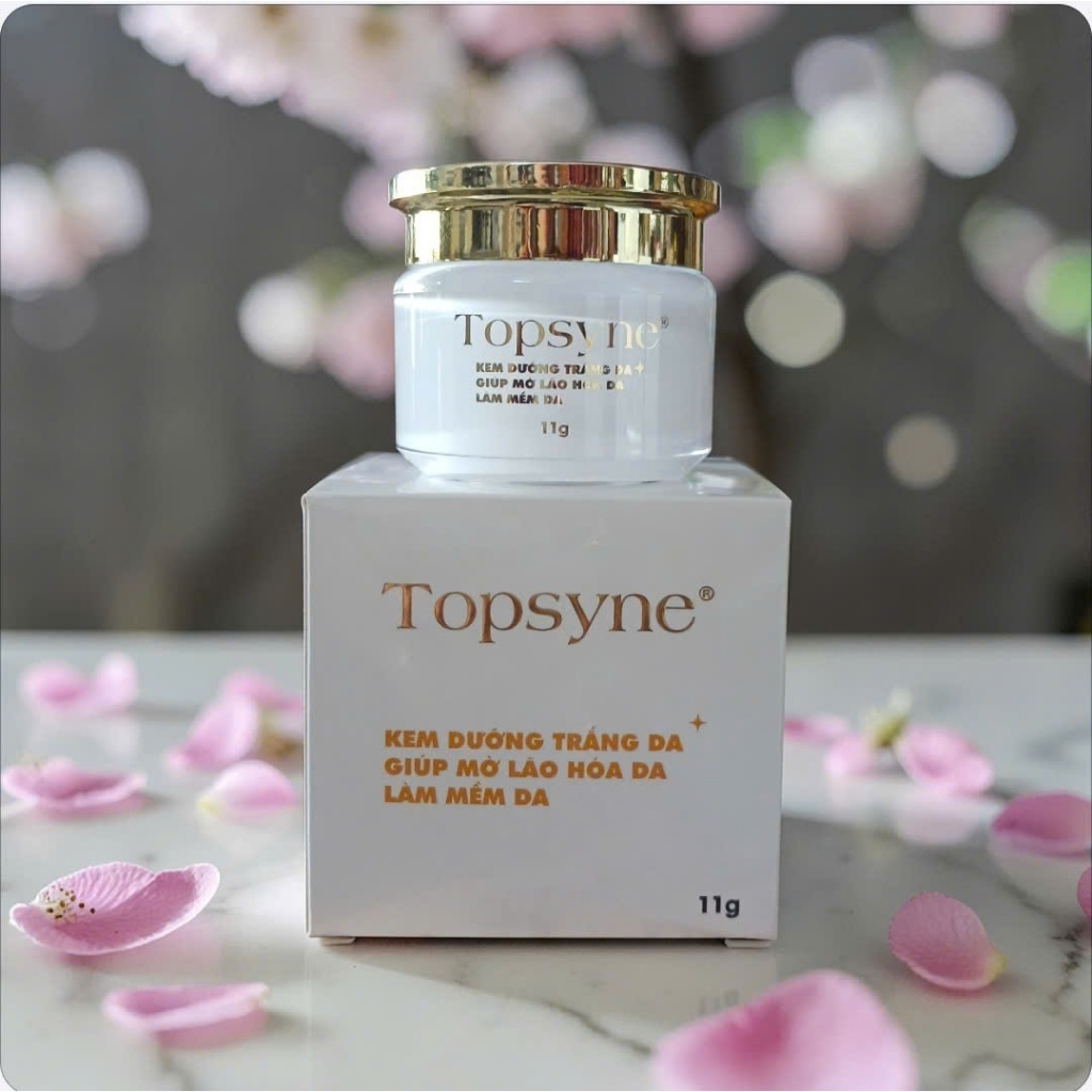KEM TOPSYNE DƯỠNG TRẮNG DA, GIẢM LÃO HÓA, MỀM MỊN DA 11G