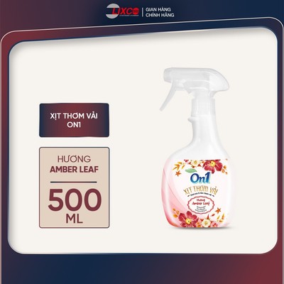 [GIFT] - Xịt thơm vải On1 500ml, xịt khử mùi và làm thơm vải loại bỏ nhanh mùi hôi khó chịu trên quần áo