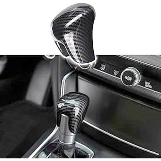 Ốp Chống Xước Cần Số HRV 2022 2023 2024 2025 2026 Cacbon - Ốp Bảo Vệ Tay Số Honda HRV 2022/2025