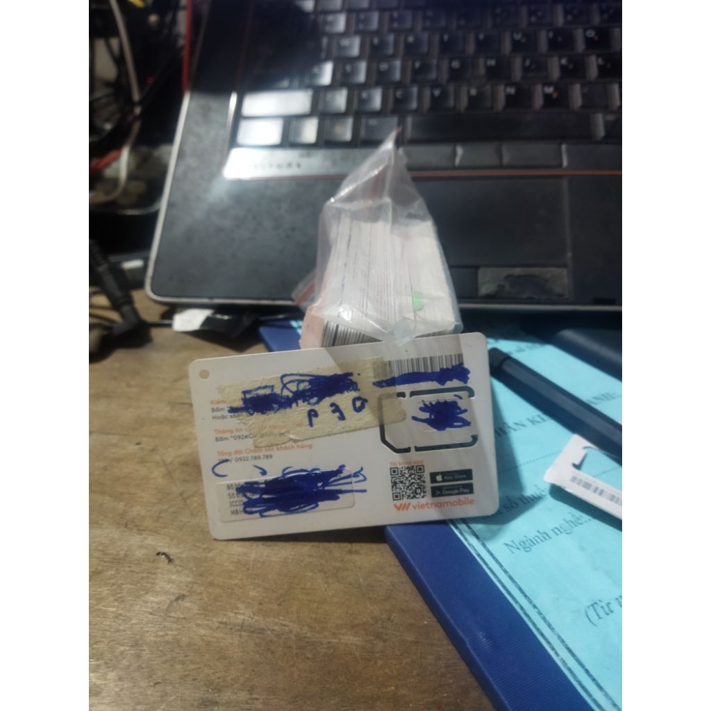phôi sim Vietnamobile 3g cũ
