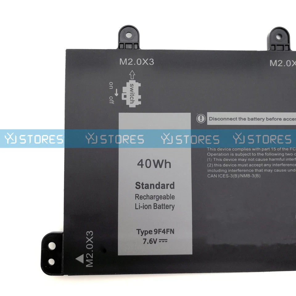 Pin laptop Dell Latitude 7320 Detachable TYPE 9F4FN 2VKW9