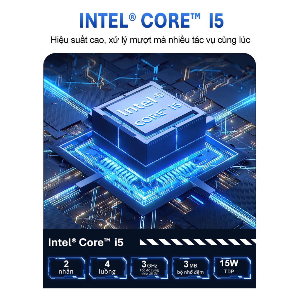 Mini PC M002 Intel Core i5 Gen 6 RAM 16GB SSD 256GB - Máy Tính Mini Nhỏ Gọn Windows 11 - Bảo hành 2 năm | BigBuy360 - bigbuy360.vn