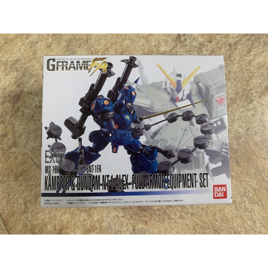 [NEW] Gundam Kampfer EX01 MS-18E RX-78NT-1FA ALEX Full Armor - Đồ Chơi Mô Hình Chính Hãng Nhật Bản -