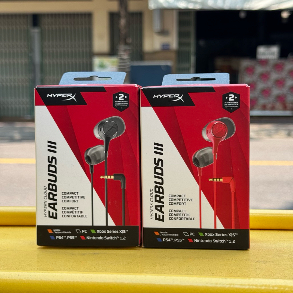 Tai nghe HyperX cloud earbuds 3 chân 3.5mm
