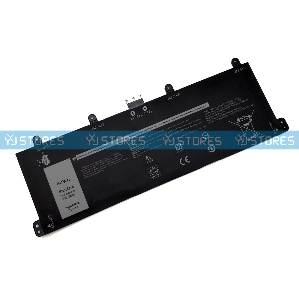 Pin laptop Dell Latitude 7320 Detachable 40WH TYPE 9F4FN  2VKW9 Zin