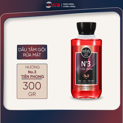 [SVIP] Dầu tắm gội 3IN1 Bondy Care Men 300G– Chăm sóc toàn diện, thể hiện phong cách phái mạnh