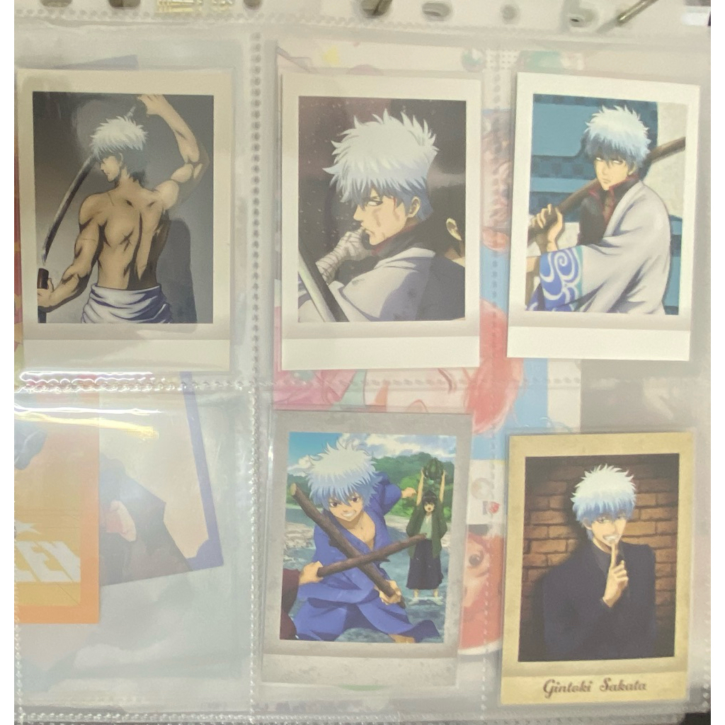 Card nhân vật Sakata Gintoki - Gintama ( sốp chụp xấu khách nhìn tạm nha:)))