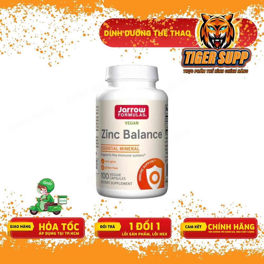 Jarrow Vegan Zinc Balance – Viên Uống Dễ Dùng