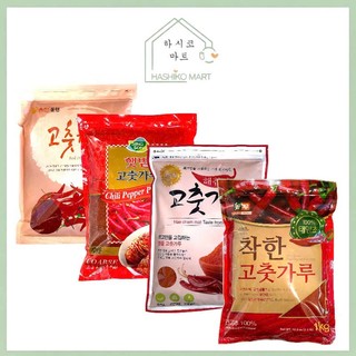 Ớt bột hàn quốc gói 1kg - chuẩn vị làm kim chi, mì cay - mịn và vảy
