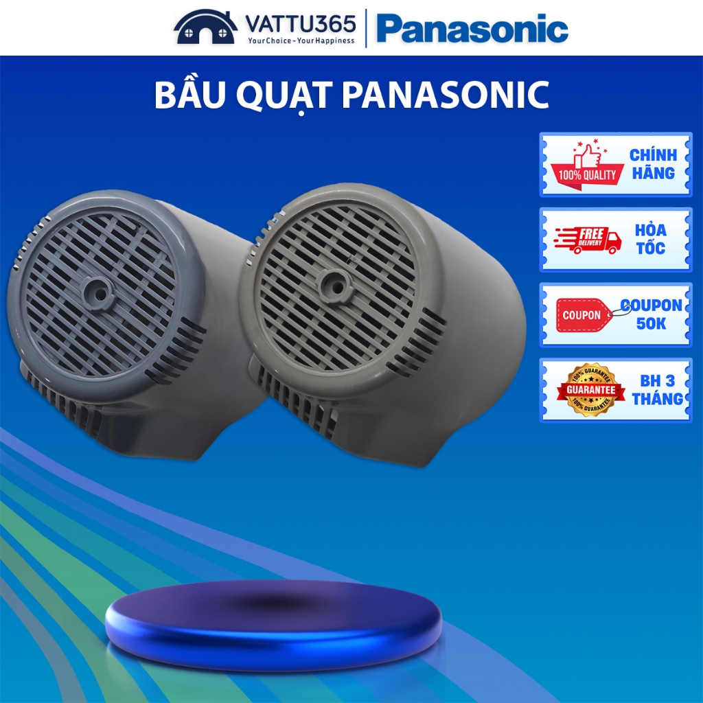 Bầu Quạt Panasonic F-409K, F-409M, F-400C, Nắp Che Motor Quạt Panasonic Chính Hãng, SX Tại Malaysia