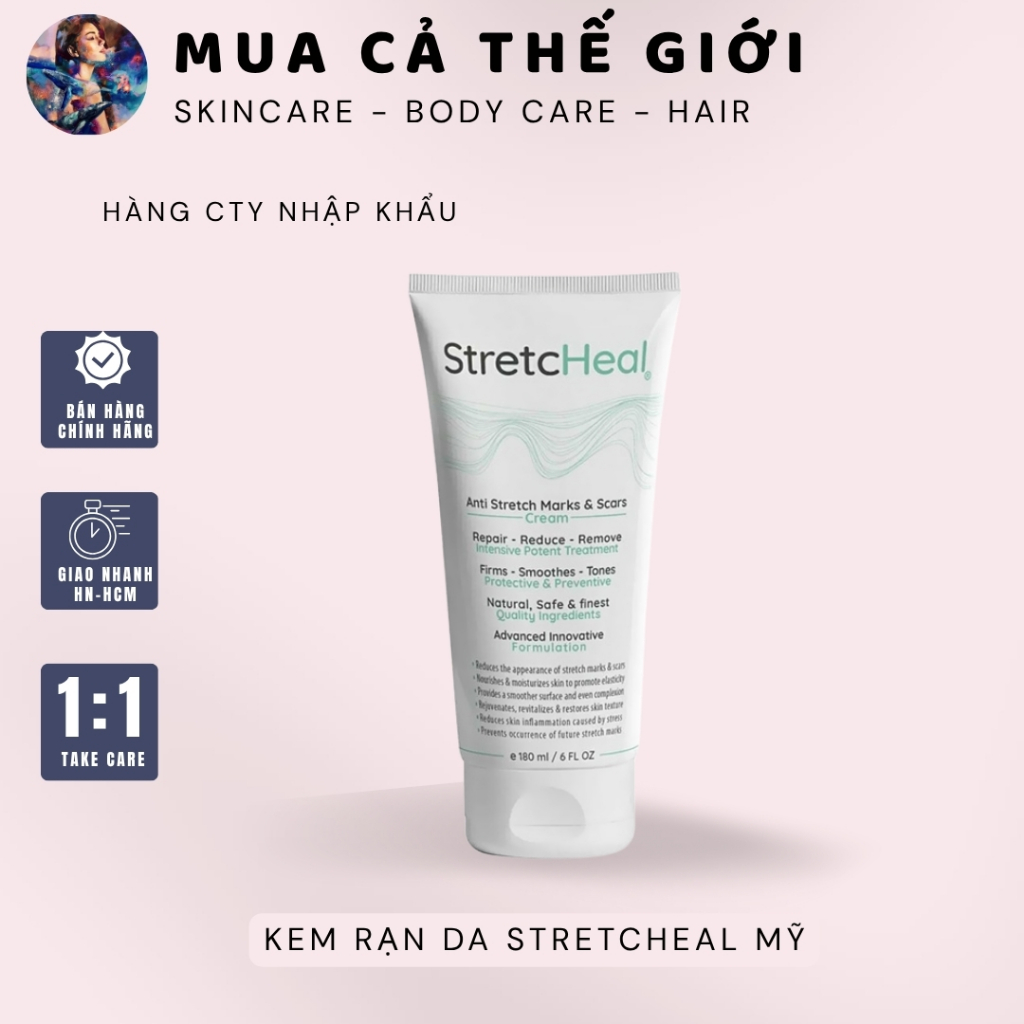 [CTY] Kem rạn da StretcHeal Mỹ
