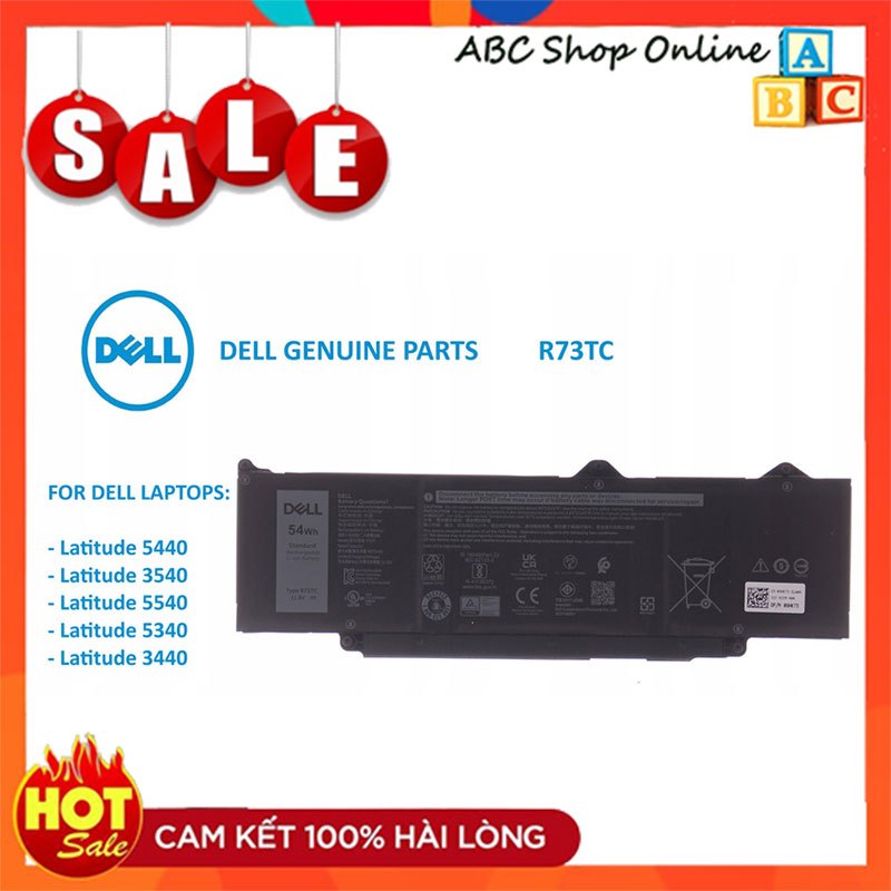 💖 PIN ZIN 💖 Pin Laptop Dell Latitude 3340 3440 3540 3480 3580 5340 5540 5440 DR02P R73TC