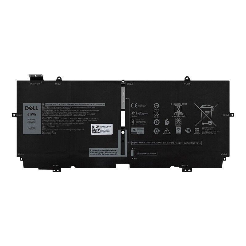 Pin laptop Dell XPS 13 7390 2in1 XPS 13 7390 2-in-1 P103G P103G001 P103G002 52TWH