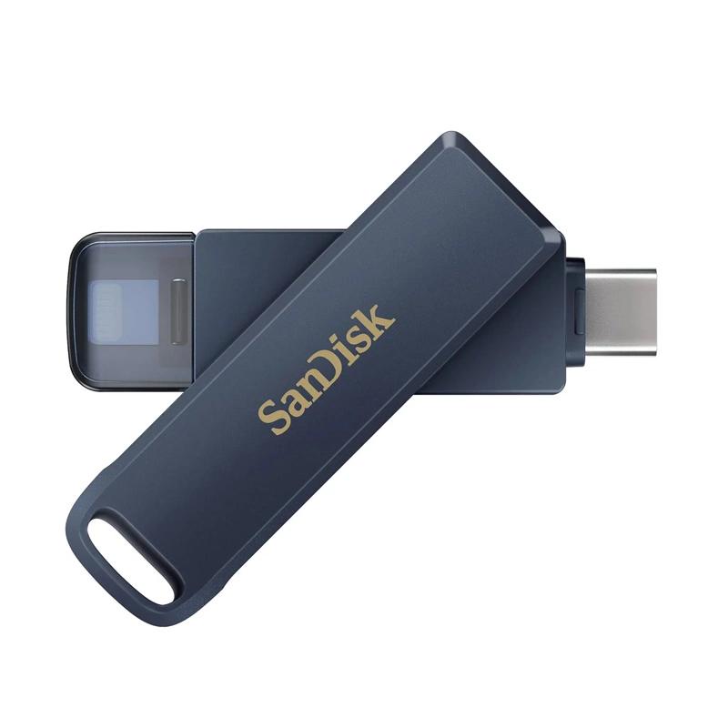 USB OTG Ixpand SanDisk Phone Drive 64GB 2 đầu TypeC và LaiNing (Xanh) - Phụ Kiện 1986
