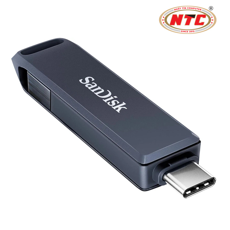USB OTG Ixpand SanDisk Phone Drive 128GB 2 đầu TypeC và LaiNing (Xanh) - Phụ Kiện Nhất Tín