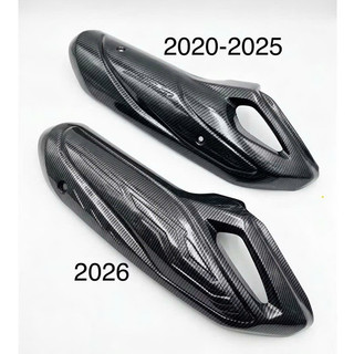 Ốp Pô SH 125/150/160cc SH Nam 2020-2026 Nhựa Carbon Gắn Zin