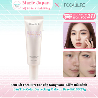Kem Lót Focallure Cao Cấp Nâng Tone Kiềm Dầu Đỉnh Lâu Trôi Color Correcting Makeup Base FA166 25g