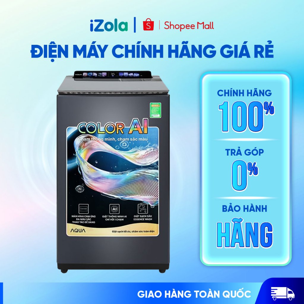 AWM12-BSR1K(BU) - Máy giặt Aqua Inverter 12 kg AWM12-BSR1K(BU) - Hàng chính hãng