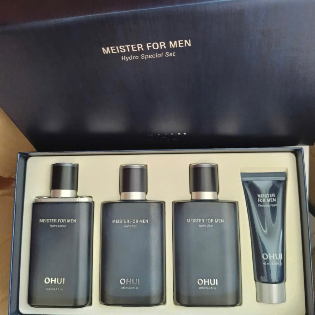 Ohui Meister For Men Hydra Special Set - Bộ Dưỡng Da Cao Cấp Dành Cho Nam Giới 4sp
