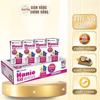 Thùng 48 Hộp Sữa Bột Pha Sẵn HANIE KID Nutricare Bé Suy Dinh Dưỡng Biếng Ăn Thấp Còi Từ 1 Tuổi