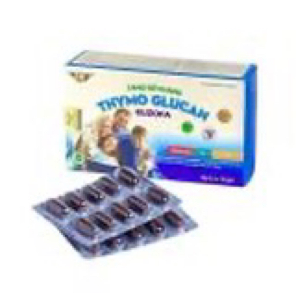 Viên Uống Tăng Đề Kháng Thymo Glucan Euzofa kingphar , hộp 30 viên