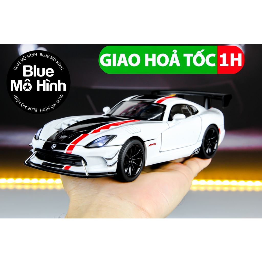 Mô hình xe Dodge Viper ACR Snakeskin 1:24