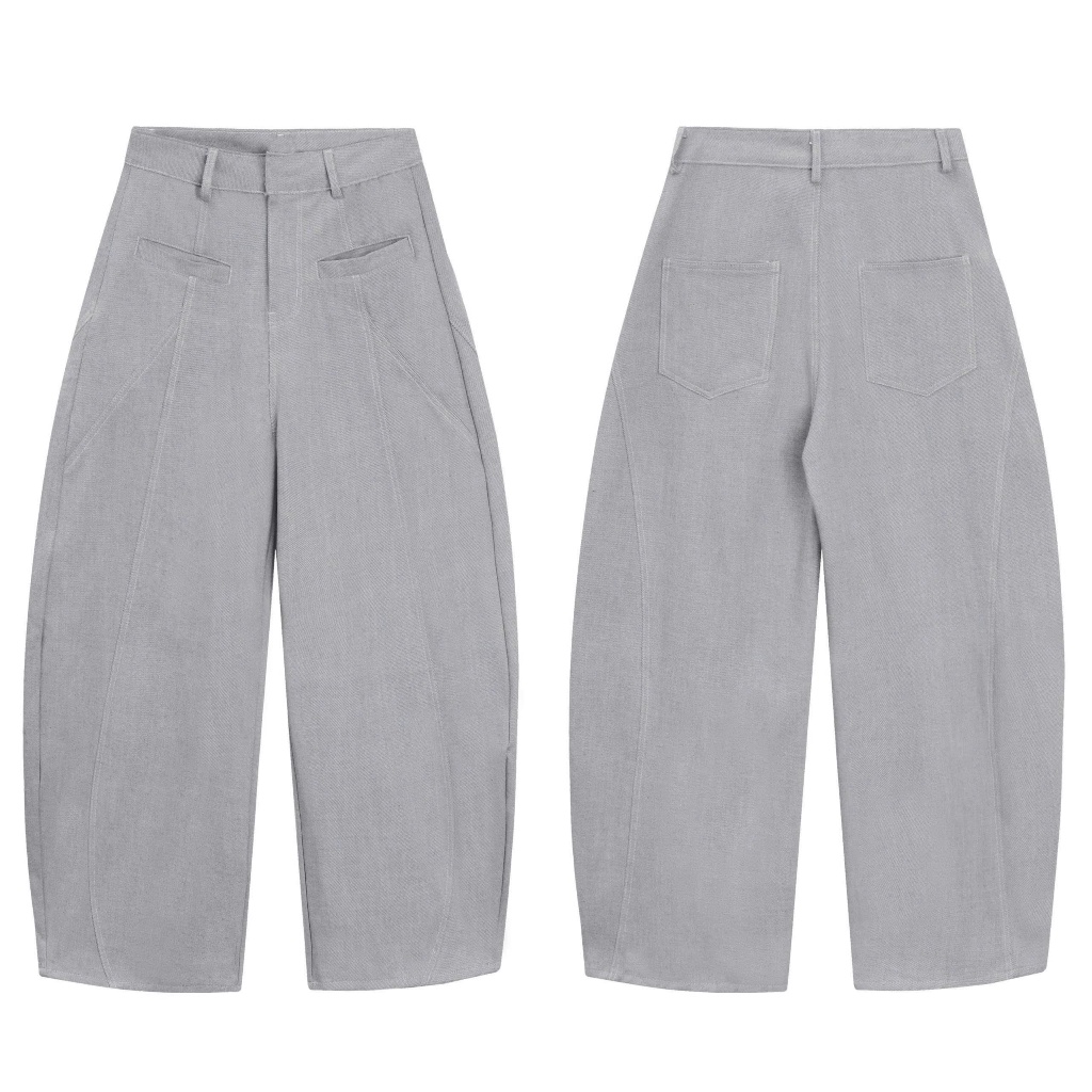 ZBM - Quần Jeans wash ống rộng, quần bò wash màu unisex ống cong cao Cấp (tặng áo nỉ) | BigBuy360 - bigbuy360.vn