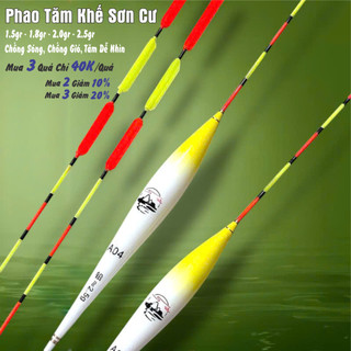 Phao tăm khế Sơn Cư tăm to 3mm. Phao câu cá nano siêu bền tín hiệu tốt câu tổng hợp