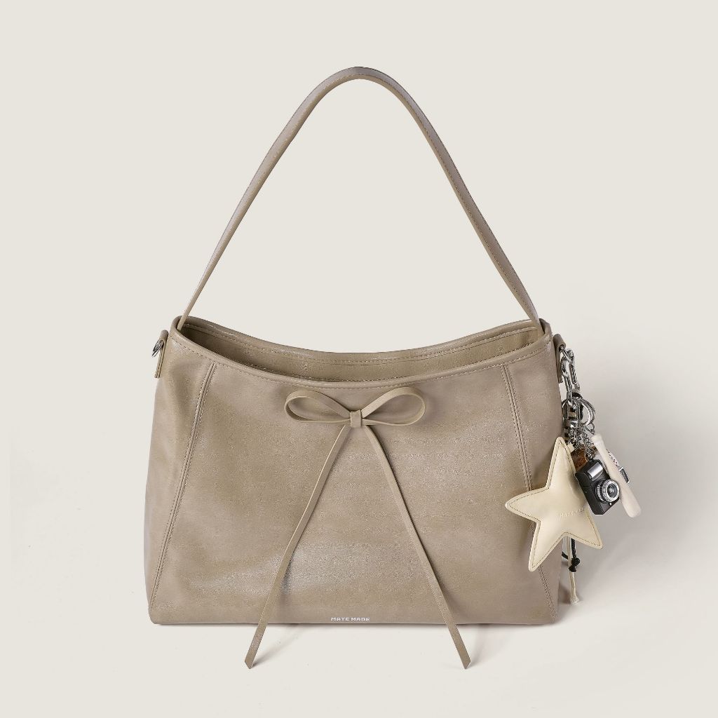 Túi Tote Đeo Vai MATE MADE Ribbon Tote 3 Màu - Đi Học Đi Làm | BigBuy360 - bigbuy360.vn
