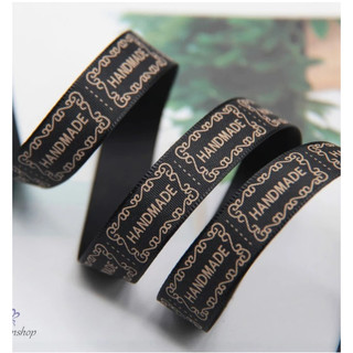 *(SET 2M)Ruy băng chữ HANDMADE các cỡ dùng để làm nơ tóc, trang trí DIY, decor, gói hoa, phụ kiện may mặc
