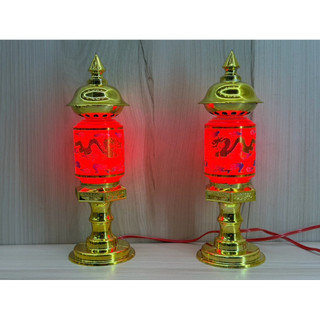 Đèn Thờ Song Long (Một cặp)