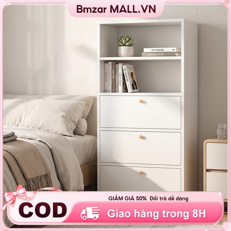 BM Kệ sách đứng siêu hẹp 50cm, tủ để đồ đa năng tiết kiệm tối đa không gian cho phòng trọ nhỏ gọn | BigBuy360 - bigbuy360.vn