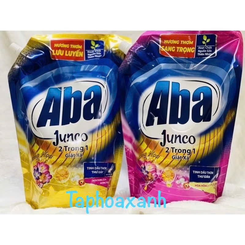 Nước Giặt Xả Aba Junco 2 trong 1 Túi 2Kg