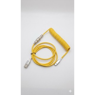 [HỎA TỐC GIAO NGAY] Dây Cáp Xoắn Bàn Phím Cơ USB Type-C