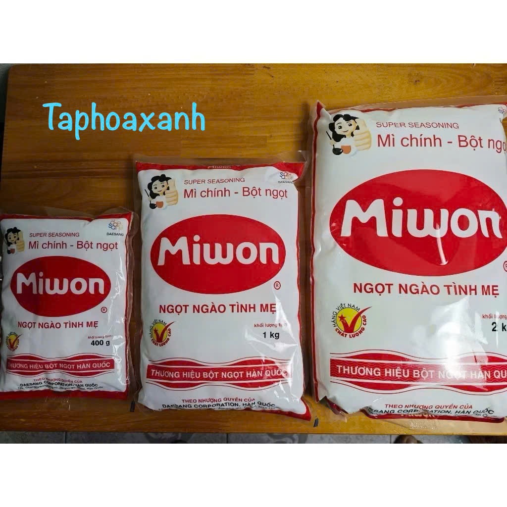 Mì Chính - Bột Ngọt Miwon 400g/ 1Kg/ 2Kg