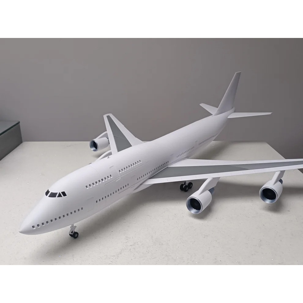 Mô Hình Máy Bay Boeing 747-8 Tỷ Lệ 1:100 – Mô Hình Máy Bay In 3D PETG Lắp Ghép Chi Tiết – Aircraft S