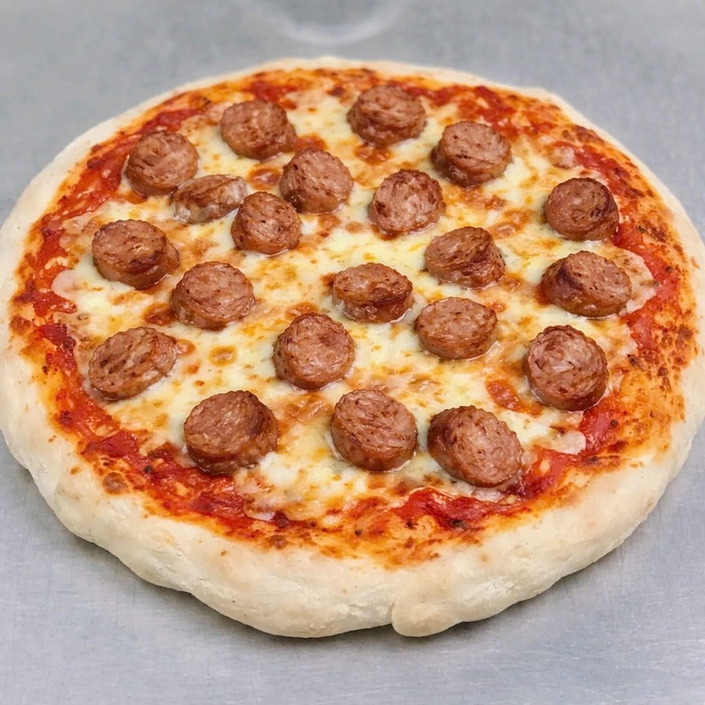 PIZZA XÚC XÍCH ĐÔNG LẠNH - TIỆN LỢI - PHÔ MAI THƠM NGẬY SIZE M
