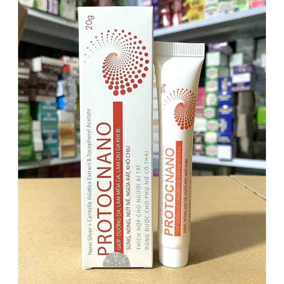 [VH. HHANH] Gel bôi trĩ Protoc Nano Giúp Chăm Sóc Làm Mát, Dịu Da Dùng Khi Bị Trĩ, Táo Bón, Nứt Kẽ H
