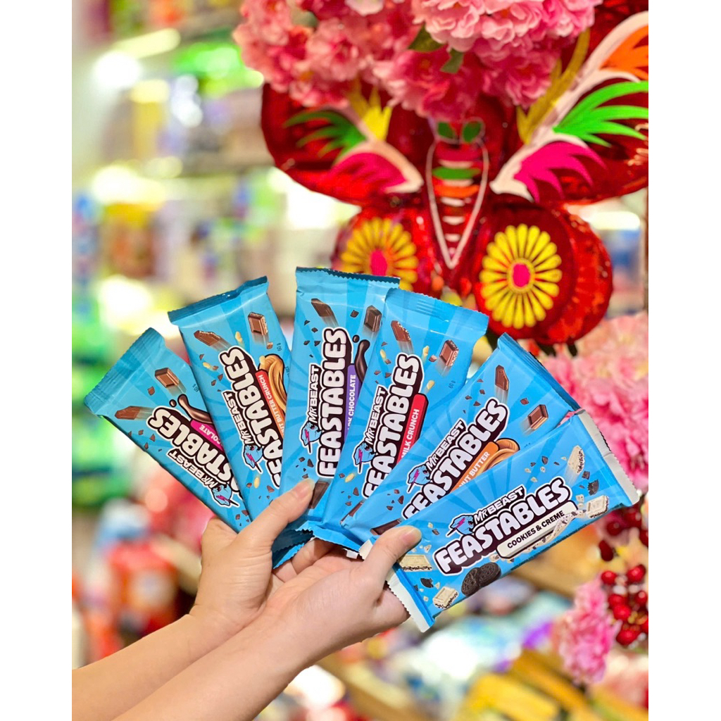 Chocolate Mrbeast Feastables Thanh 60gr